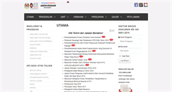 Desktop Screenshot of bendahari.upsi.edu.my